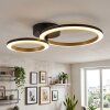 Tulor Plafoniera LED Nero, 1-Luce