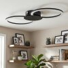 Koman Plafoniera LED Nero, 1-Luce