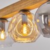 Ripoll Lampadario a sospensione, Lampada a sfera, Lampada a sospensione Écru, Nero, 4-Luci