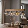 Ripoll Lampadario a sospensione, Lampada a sfera, Lampada a sospensione Écru, Nero, 4-Luci