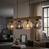 Ripoll Lampadario a sospensione, Lampada a sfera, Lampada a sospensione Écru, Nero, 4-Luci