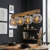 Ripoll Lampadario a sospensione, Lampada a sfera, Lampada a sospensione Écru, Nero, 4-Luci