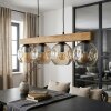 Ripoll Lampadario a sospensione, Lampada a sfera, Lampada a sospensione Écru, Nero, 4-Luci