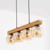 Ripoll Lampadario a sospensione, Lampada a sfera, Lampada a sospensione Écru, Nero, 4-Luci