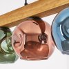 Ripoll Lampadario a sospensione, Lampada a sfera, Lampada a sospensione Écru, Nero, 4-Luci