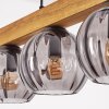 Koyoto Lampadario a sospensione, Lampada a sfera, Lampada a sospensione Écru, Nero, 4-Luci