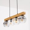 Ripoll Lampadario a sospensione, Lampada a sfera, Lampada a sospensione Écru, Nero, 4-Luci
