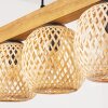 Basto Lampadario a sospensione, Lampada a sfera, Lampada a sospensione Écru, Nero, 5-Luci