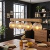 Ripoll Lampadario a sospensione, Lampada a sfera, Lampada a sospensione Écru, Nero, 4-Luci