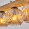 Ripoll Lampadario a sospensione, Lampada a sfera, Lampada a sospensione Écru, Nero, 4-Luci