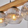 Ripoll Lampadario a sospensione, Lampada a sfera, Lampada a sospensione Écru, Nero, 4-Luci