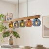 Ripoll Lampadario a sospensione, Lampada a sfera, Lampada a sospensione Écru, Nero, 5-Luci