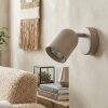 Lemak Applique, Faretto da parete LED Sabbia, 1-Luce