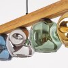 Ripoll Lampadario a sospensione, Lampada a sfera, Lampada a sospensione Écru, Nero, 5-Luci