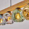 Ripoll Lampadario a sospensione, Lampada a sfera, Lampada a sospensione Écru, Nero, 5-Luci