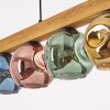 Ripoll Lampadario a sospensione, Lampada a sfera, Lampada a sospensione Écru, Nero, 5-Luci