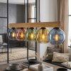 Koyoto Lampadario a sospensione, Lampada a sfera, Lampada a sospensione Écru, Nero, 5-Luci
