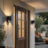 Almodofa Lampada da parete per esterno, Lampade Up & Down, Applique LED Antracite, 1-Luce, Sensori di movimento