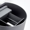 Almodofa Lampada da parete per esterno, Lampade Up & Down, Applique LED Antracite, 1-Luce, Sensori di movimento