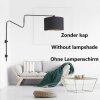 Illuminazione Steinhauer Linstrom Applique Nero