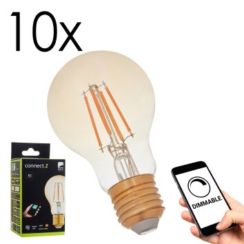 Illuminazione Eglo E27 LED 5.5 Watt bianco caldo dimmerabile 500 Lumen