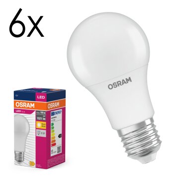 Illuminazione Osram E27 LED 13 Watt bianco caldo 1521 Lumen