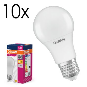 Illuminazione Osram E27 LED 13 Watt bianco caldo 1521 Lumen