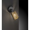 Illuminazione Globo Lighting CHEVAL Applique, Faretto da parete Nero, 1-Luce