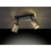 Illuminazione Globo Lighting CHEVAL Plafoniera, Faretto da soffitto Nero, 2-Luci