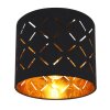 Globo CLARKE Plafoniera Nero, 1-Luce