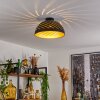 Osina Plafoniera Nero, 1-Luce