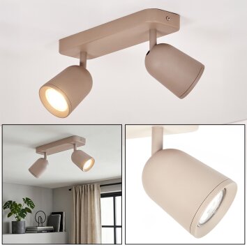 LED Faretto da soffitto Lemak, corpi cilindrici orientabili per corridoio e ingresso