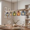 Lampadario a sospensione Ripoll con trave in legno, regolabile in altezza al montaggio