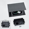 Applique da esterno LED Hoods antracite, set da 2, 4000 Kelvin Up & Down