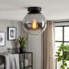 Lampada a sfera Gastor con vetro effetto specchiato in Cromo, Chiaro e Grigio fumo, E27