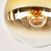 Gastor plafoniera sferica E27, lampada da soffitto vintage per soggiorno