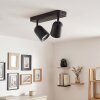 Lemak LED faretto da soffitto orientabile GU10 a 2 luci, spot inclinabili
