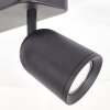 Lemak LED faretto da soffitto orientabile GU10 a 2 luci, spot inclinabili