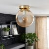 Gastor plafoniera a sfera E27, lampada da soffitto rétro per soggiorno