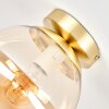 Gastor plafoniera a sfera E27, lampada da soffitto rétro per soggiorno