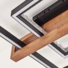 Selani plafoniera LED quadrata dimmerabile con telecomando, design piatto