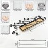Lampadario a sospensione moderno Koyoto, cluster con 6 sfere di vetro