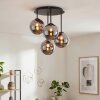 Chehalis plafoniera da soffitto a sfere G9, 4 luci, Ø 41 cm, vintage