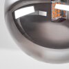 Chehalis plafoniera a sfere 4 luci G9, lampada da soffitto retrò ø 35 cm