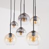 Koyoto lampadario a sospensione 6 luci con sfere E27 per tavolo da pranzo