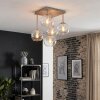 Koyoto plafoniera a sfere 5 luci E14, design moderno per soggiorno e sala da pranzo