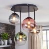 Chehalis plafoniera a sfere 4 luci G9, Ø 38 cm, stile vintage retrò