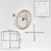 Koyoto plafoniera 5 luci a sfere E14 ø 45 cm per soggiorno e camera