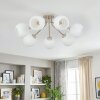 Koyoto plafoniera a sfere 7 luci ø 82 cm, design retrò per soggiorno