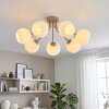 Koyoto plafoniera a sfere 7 luci ø 82 cm, design retrò per soggiorno